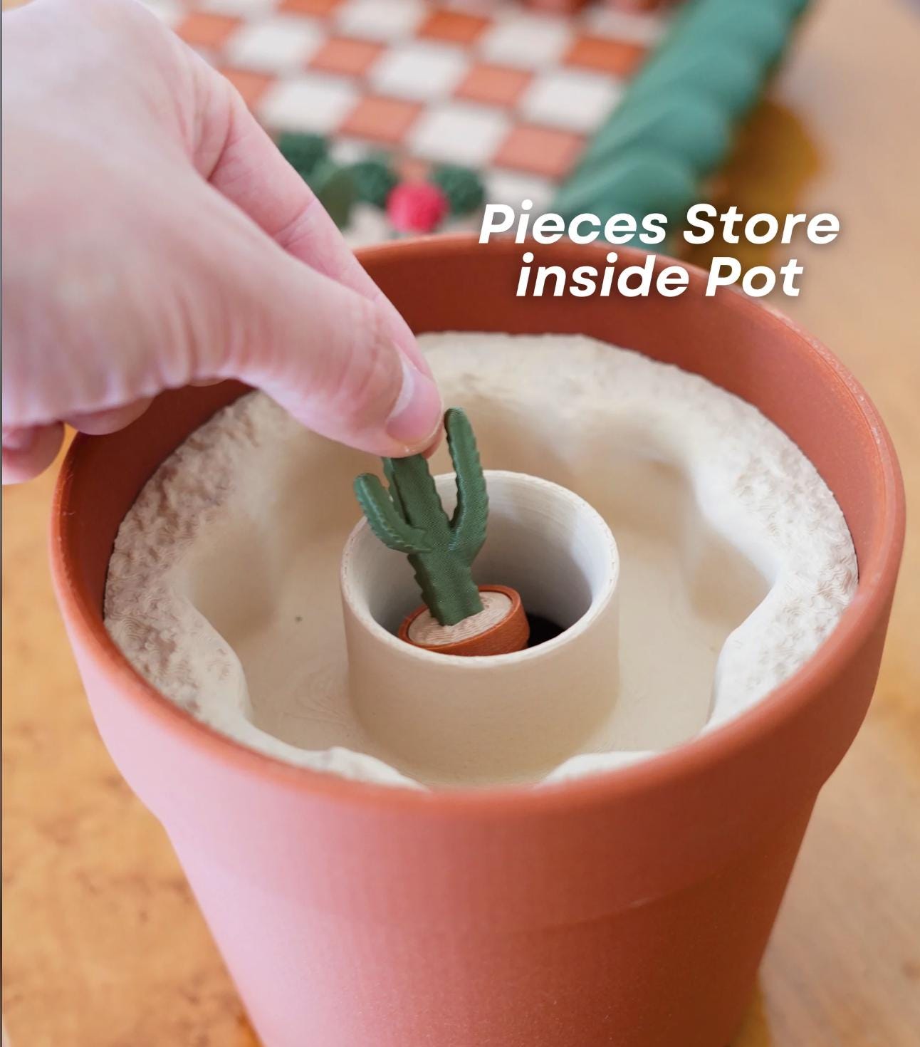 CactiChess – the Roll-Up Cactus Chess Set